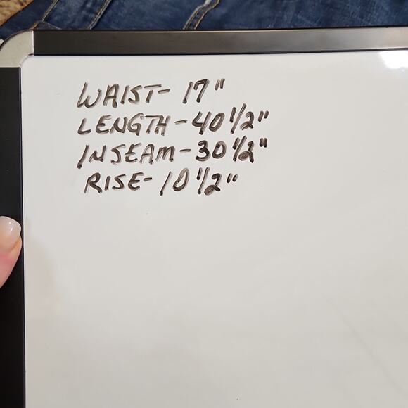 Levi's 515 Women's Med To Dark Wash Boot Cut Flap Button Pocket Jeans Size 12 - Picture 11 of 11